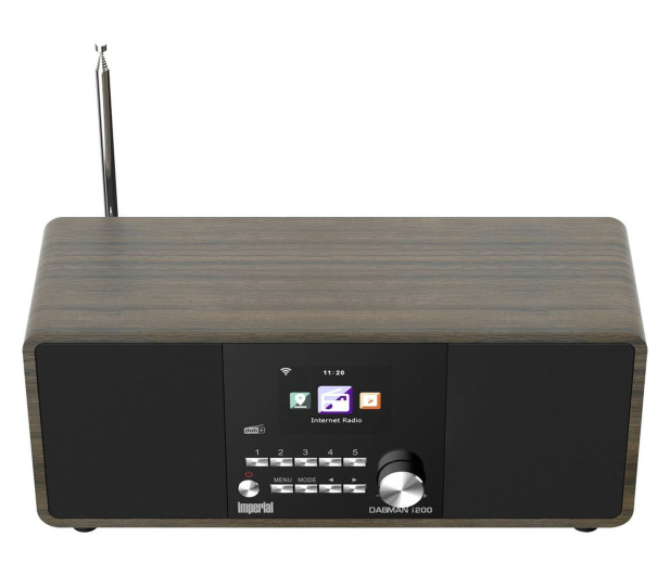 IMPERIAL Imperial DABMAN i200 V2 Multifunctional Stereo Radio DAB+ / - 1535023 - zdjęcie 3